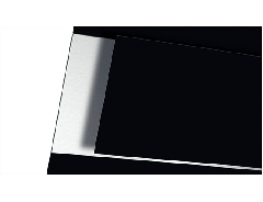 Чорний Настінна витяжка, 90 cm Дизайн: витяжка з нахиленим екраном Чорний/Скло DWK 09M760
