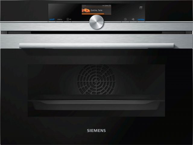 Духова шафа з функцією пари Siemens CS636GBS2