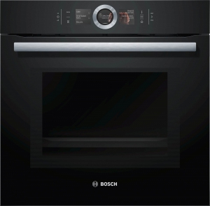 Духова шафа з мікрохвильовим режимом та функцією пари BOSCH HNG6764B6